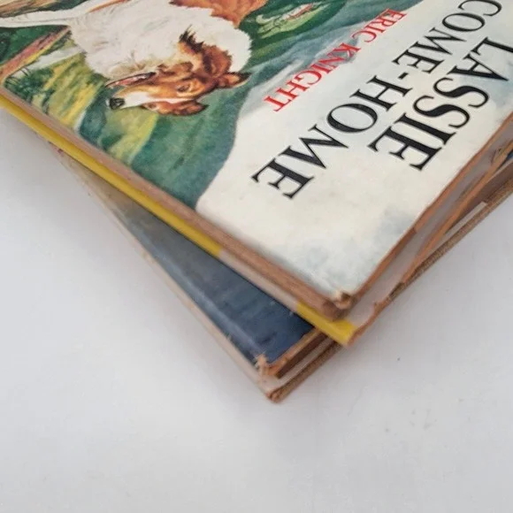 Eric Knight Lassie Come-Home David Grew Wild Dog of Edmonton Hardcover Good Set - Picture 7 of 16